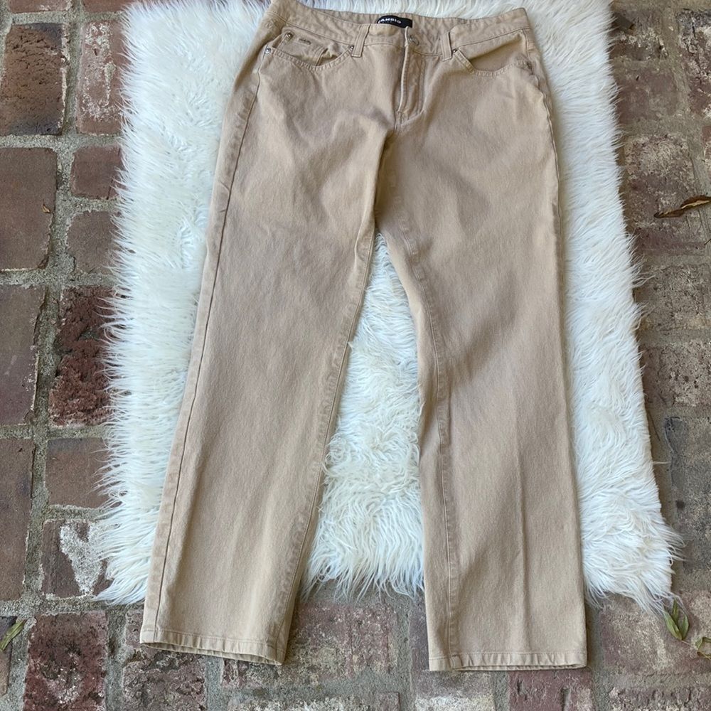 EUC CAMBIO Basics Norah Slim 5 Pocket Straight Leg Jeans Size 12